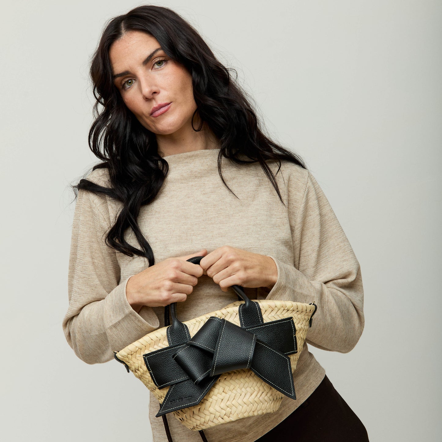 Valeria mini basket bag