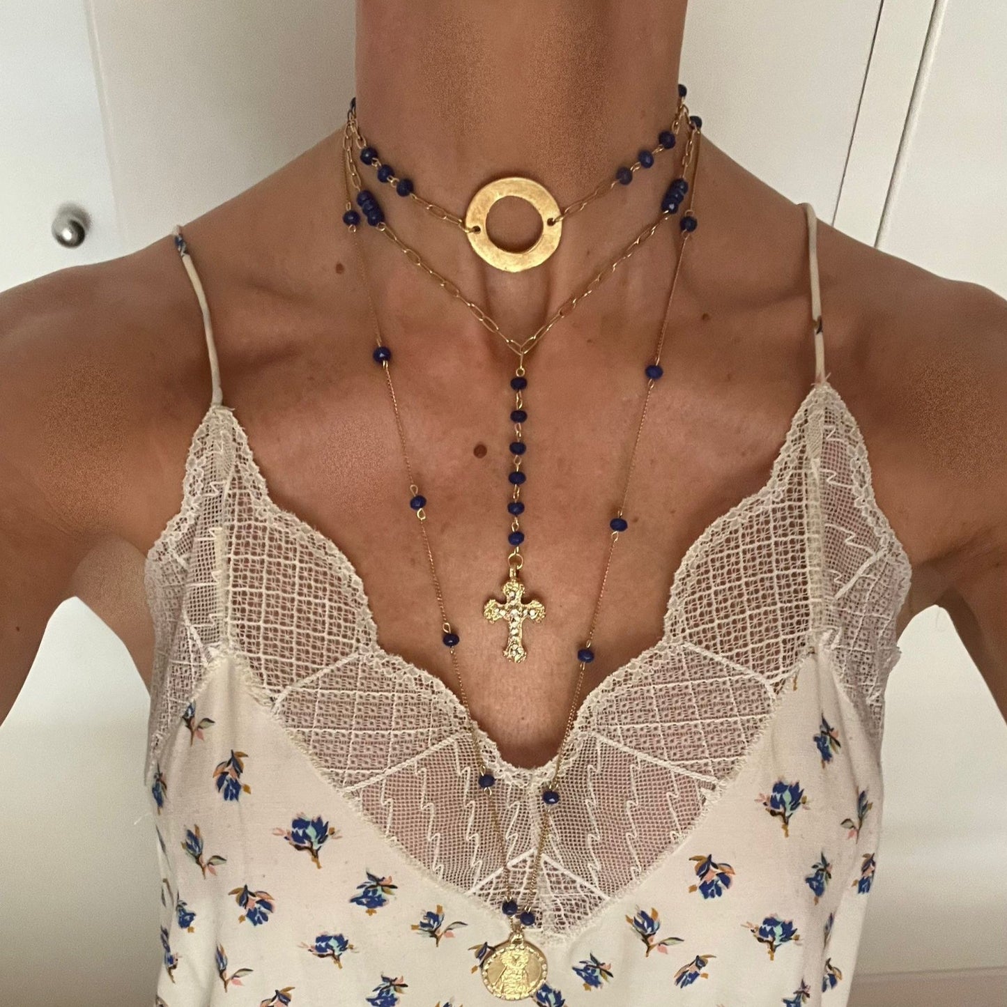 Choker con gommini neri