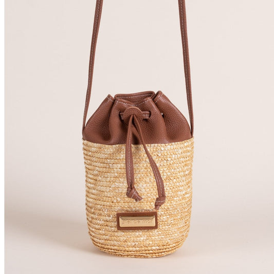 Bolso de paja de trigo Bartola