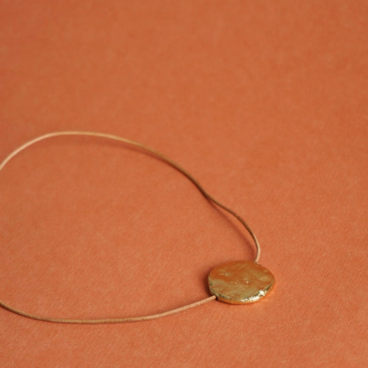 Collar Gaia con pieza de ofebrería