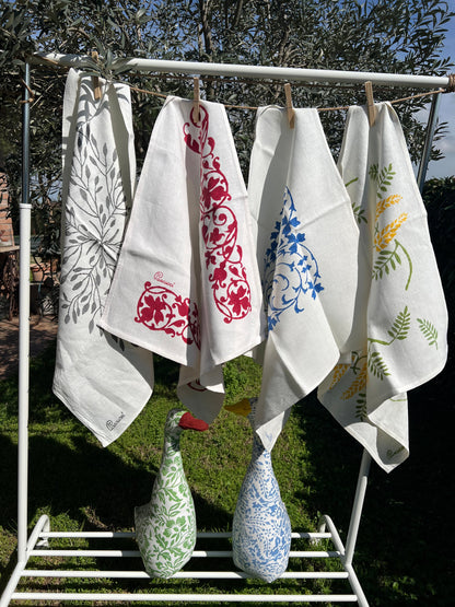 Paño de cocina Hoja de olivo