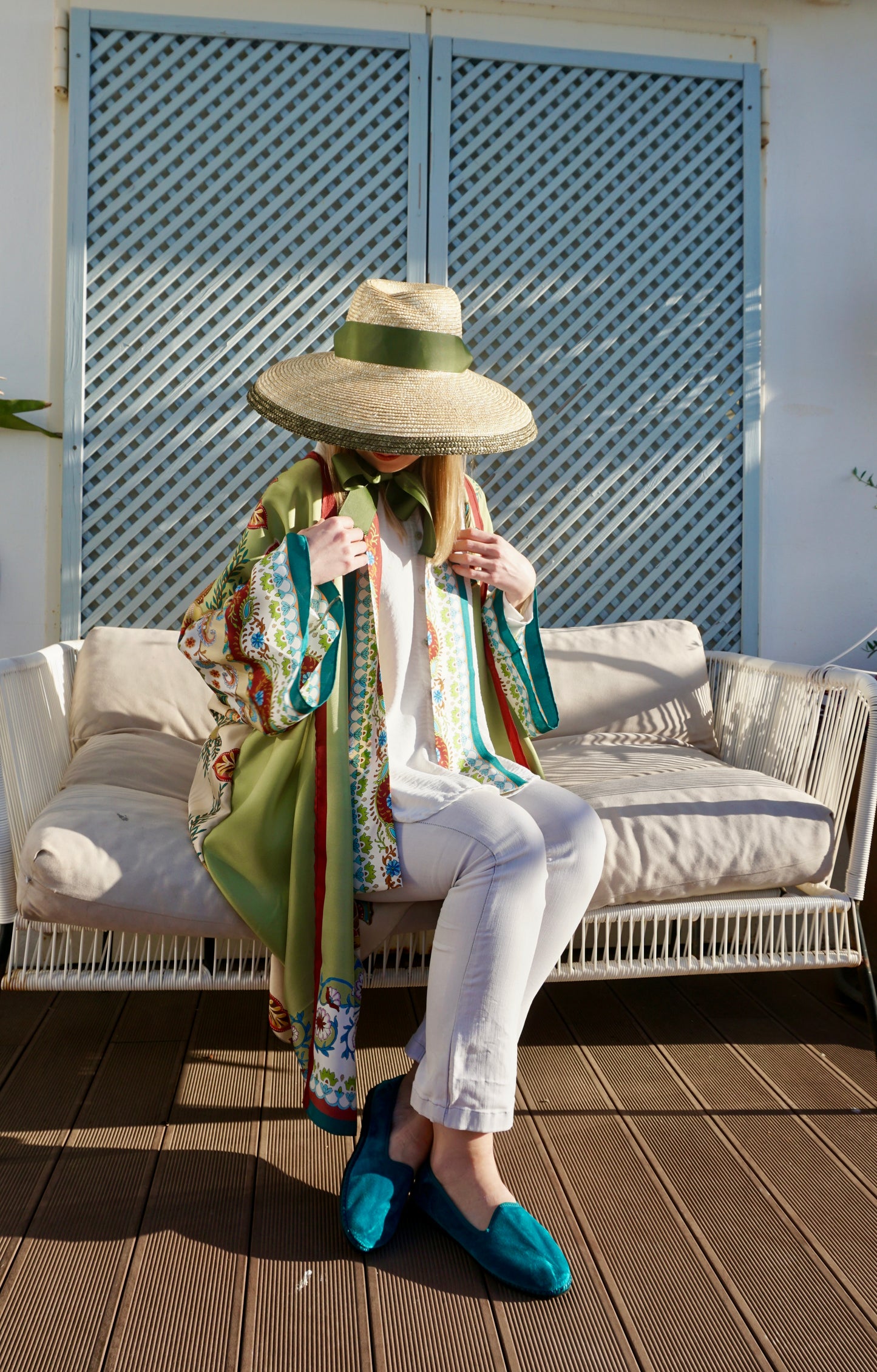 Kimono seta Fiori