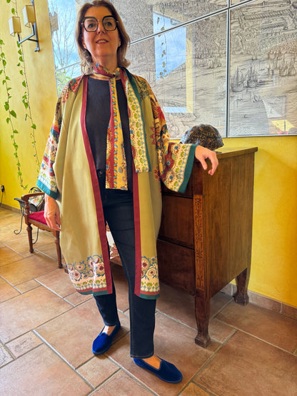 Kimono seta Fiori