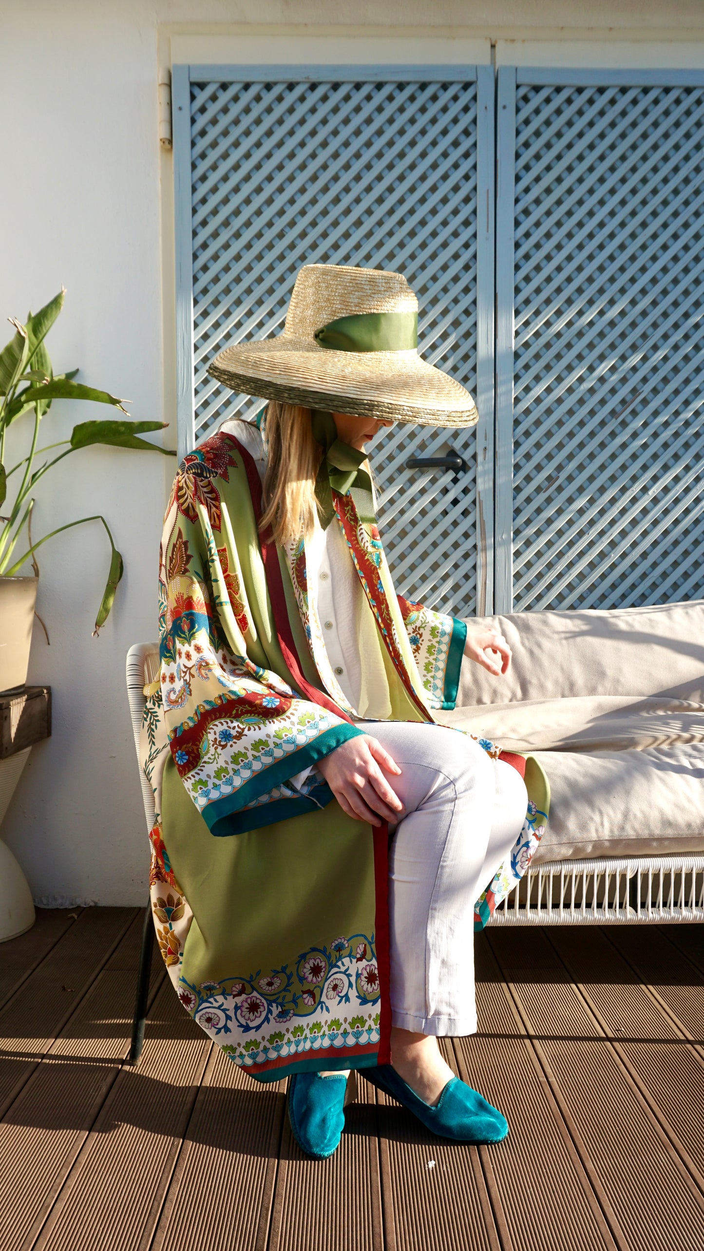 Kimono seta Fiori