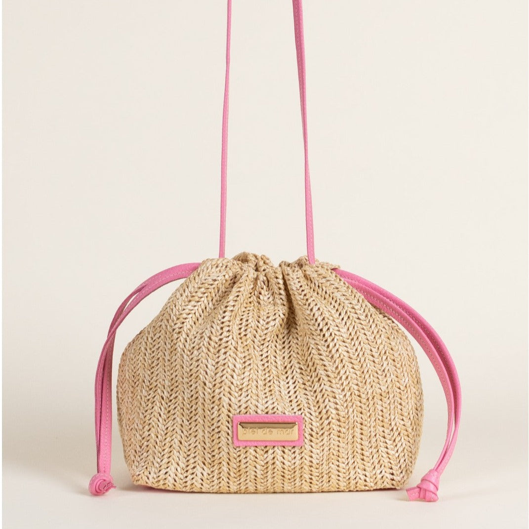 Bolso de rafia Sakito