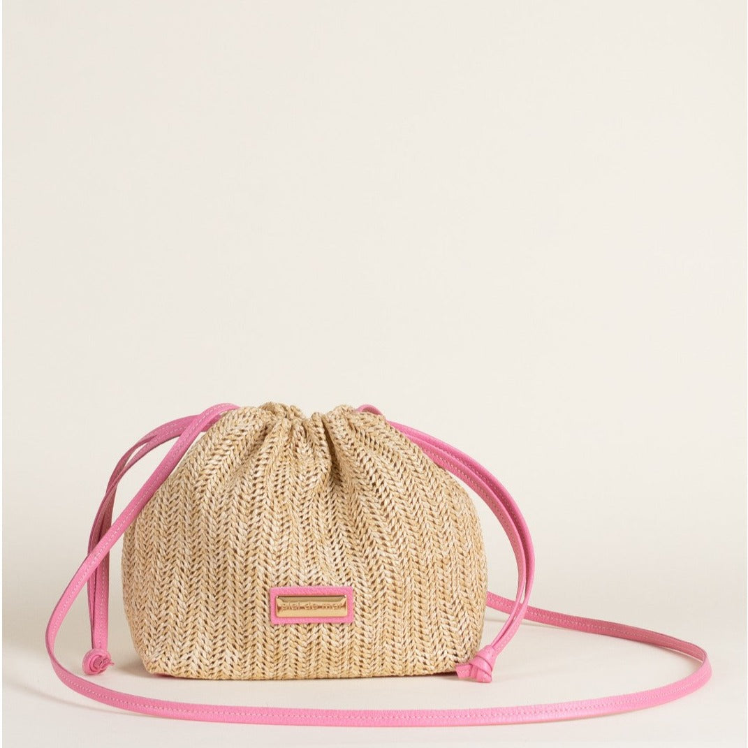 Bolso de rafia Sakito