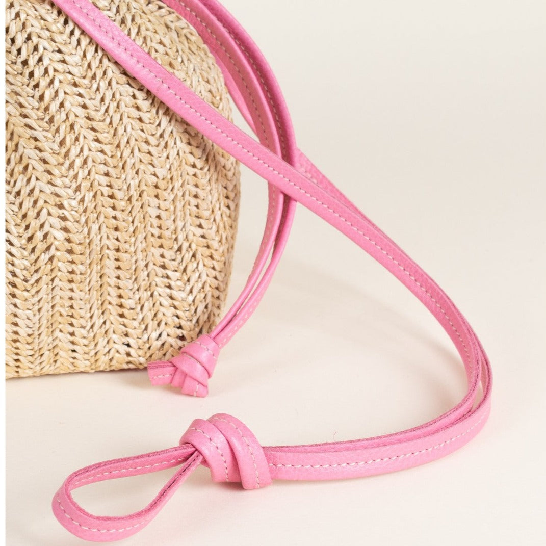 Bolso de rafia Sakito