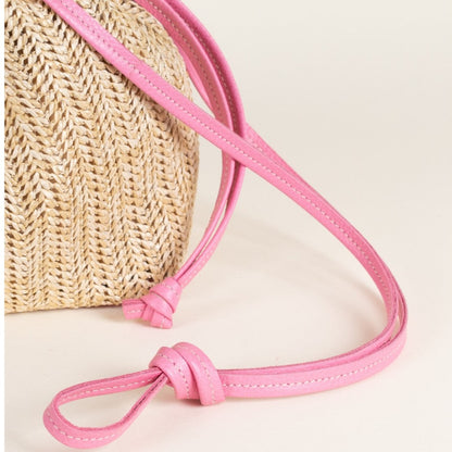 Bolso de rafia Sakito
