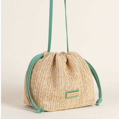 Bolso de rafia Sakito