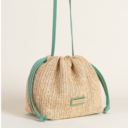 Bolso de rafia Sakito