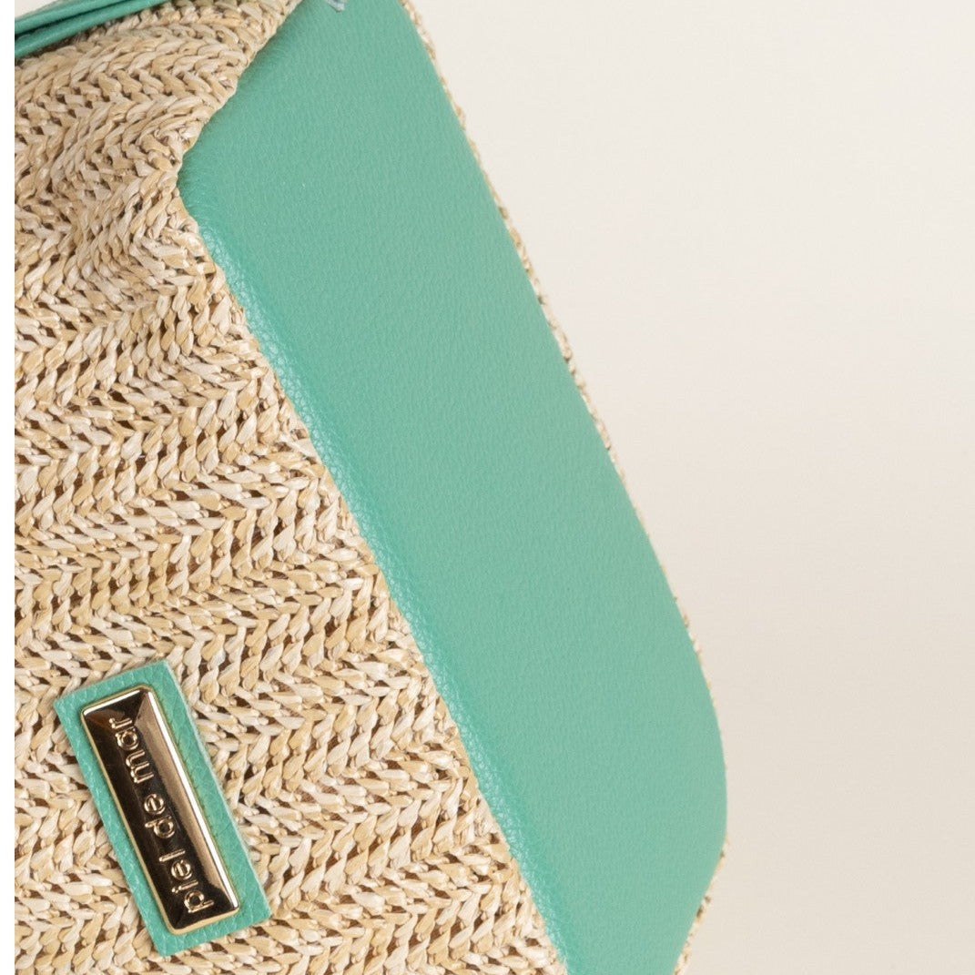 Bolso de rafia Sakito