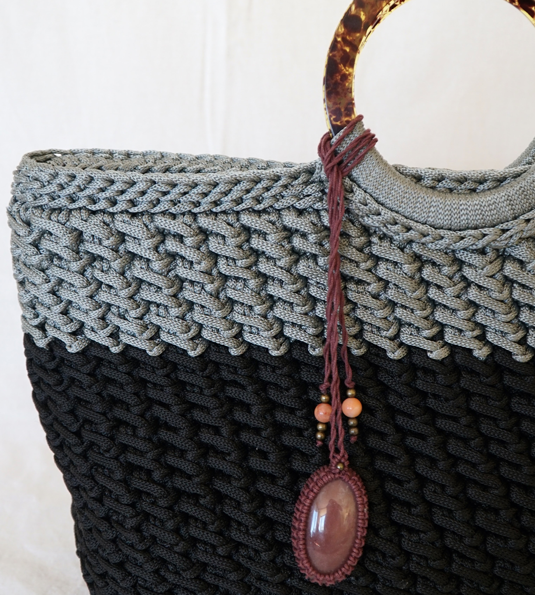 Bolso Bahía Combi Azul Carey