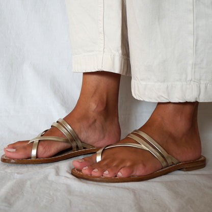 Sandalia Ralf oro