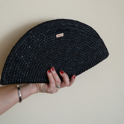 Bolso Abanico negro