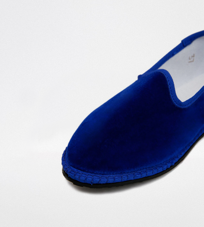 Friulana Rialto de terciopelo Azul klein
