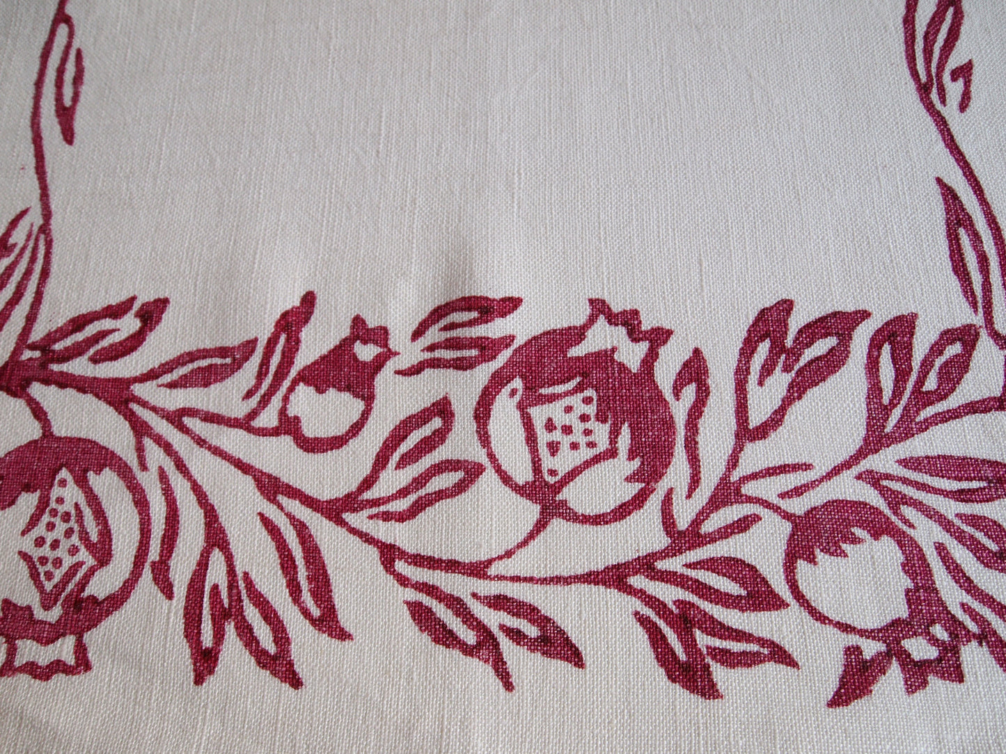 Mantel individual Granadas con servilleta