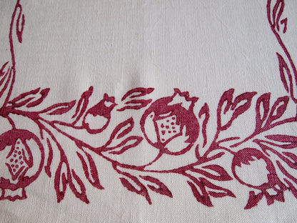 Mantel individual Granadas con servilleta