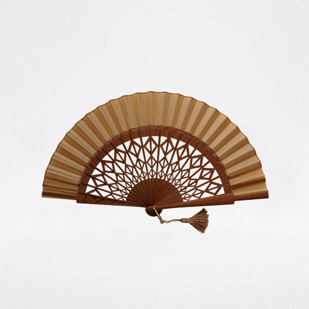 Large rhombus fan